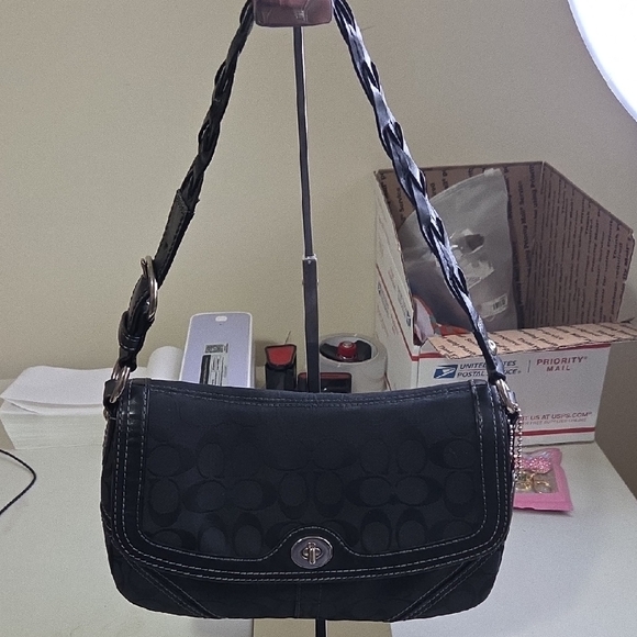 Coach Handbags - Coach Signature Chelsea Soho Flap Shoulder Bag